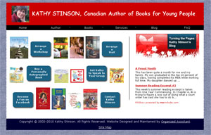 Kathy Stinson's new website