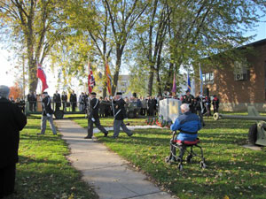 Memorial service for fallen soldiers in Fredericton