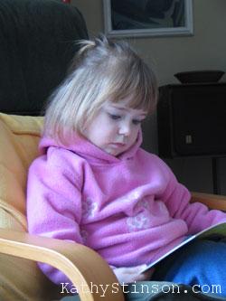 a very young reader