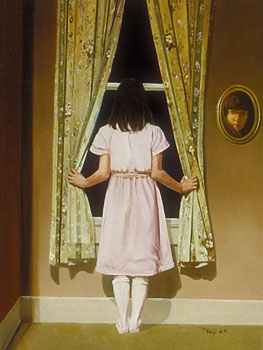 girl at the window