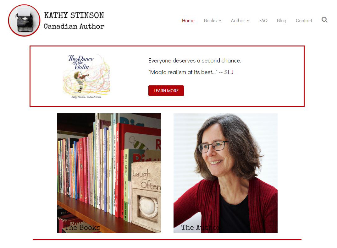 Kathy Stinson website