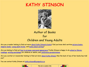 Kathy Stinson author website
